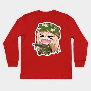 Umaru-chan Kids Long Sleeve T-Shirt